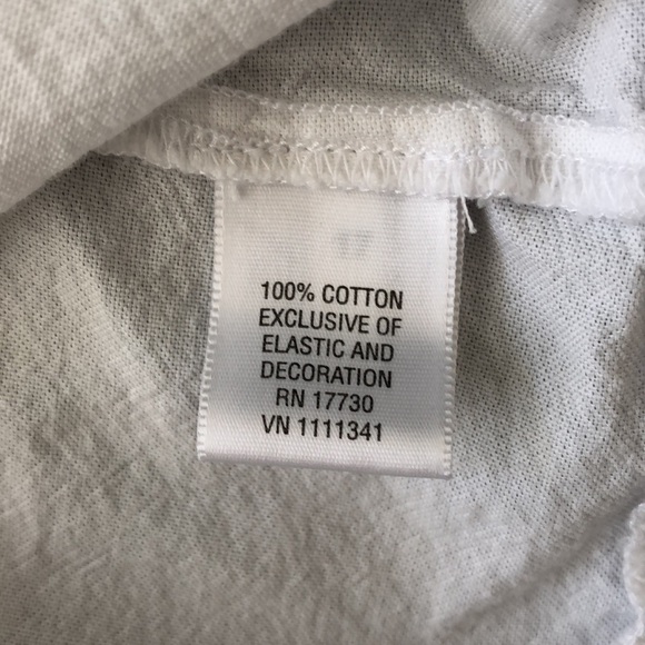 Converse One Star White Strappy Eyelet Sundress Sz XL - Picture 10 of 11